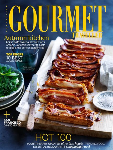 gourmet magazine recipes list.